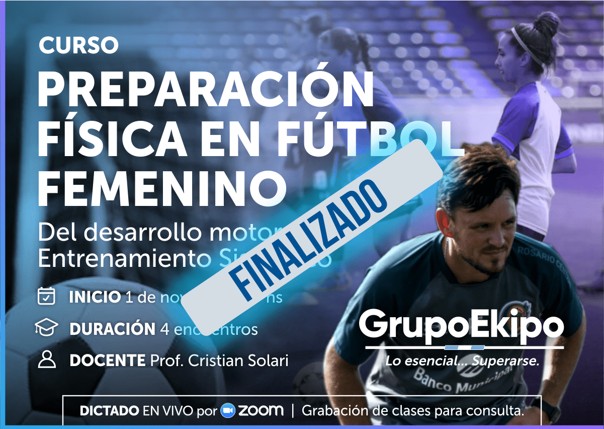 Curso de Preparación Física para Fútbol Juvenil