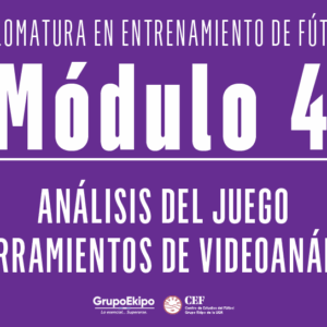4º Módulo DEF 2025 - Análisis del juego y herramientas de videoanálisis